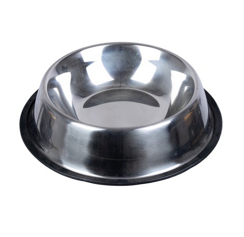 Large Metal Bowl For Pets (25 cm Wide)